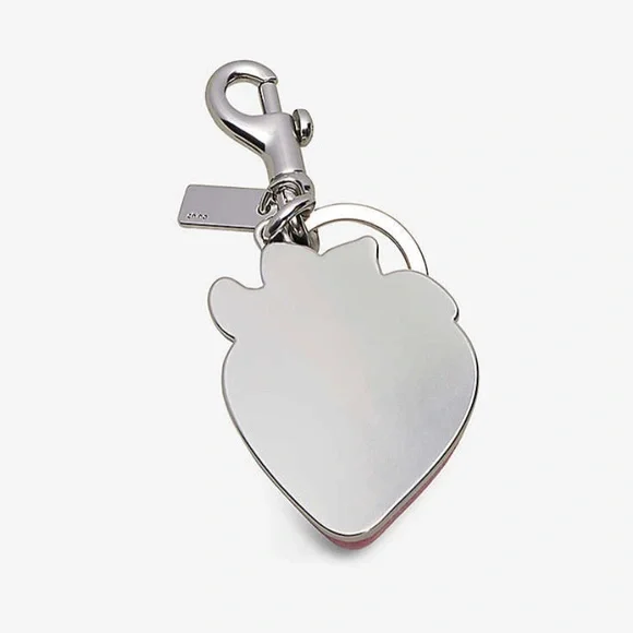 NWT Coachtopia Coach Strawberry Bag Charm Fruit 70% Recycled Resin FOB Keychain - Picture 6 of 15